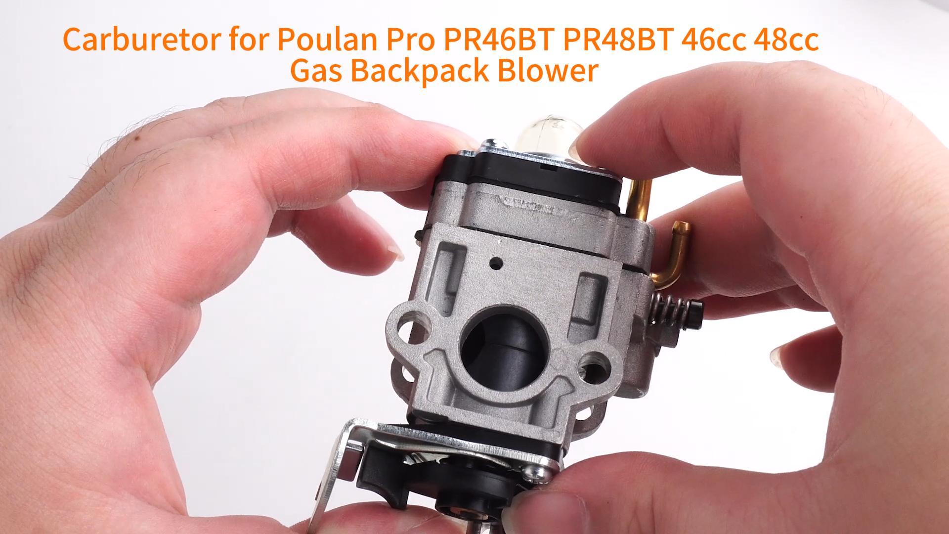 Amazon.com: SIMPERAC PR48BT Carburetor for Poulan Pro PR46BT